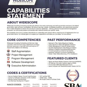 Customer Capability Statement