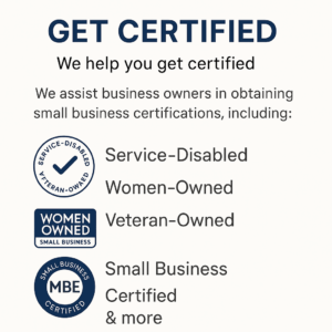 Business Certification Support